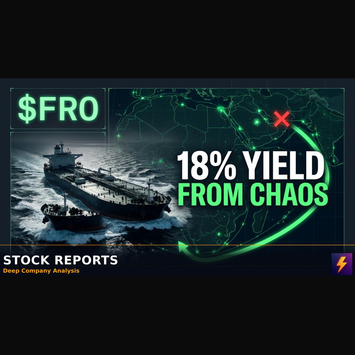 How FRO's 18% Dividend is Powered by Shipping Chaos