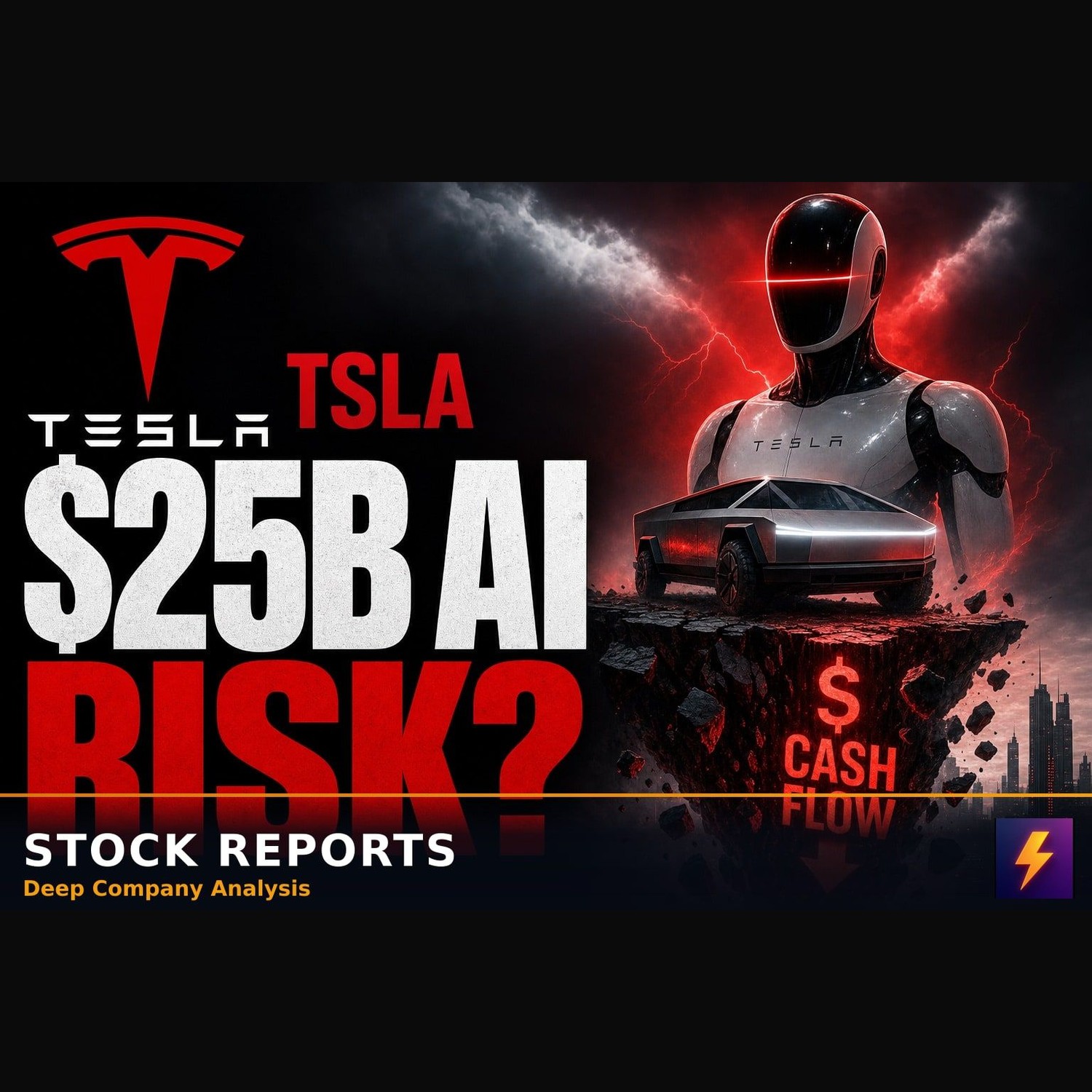 TSLA $25 Billion AI Gamble Threatens Cash Flow