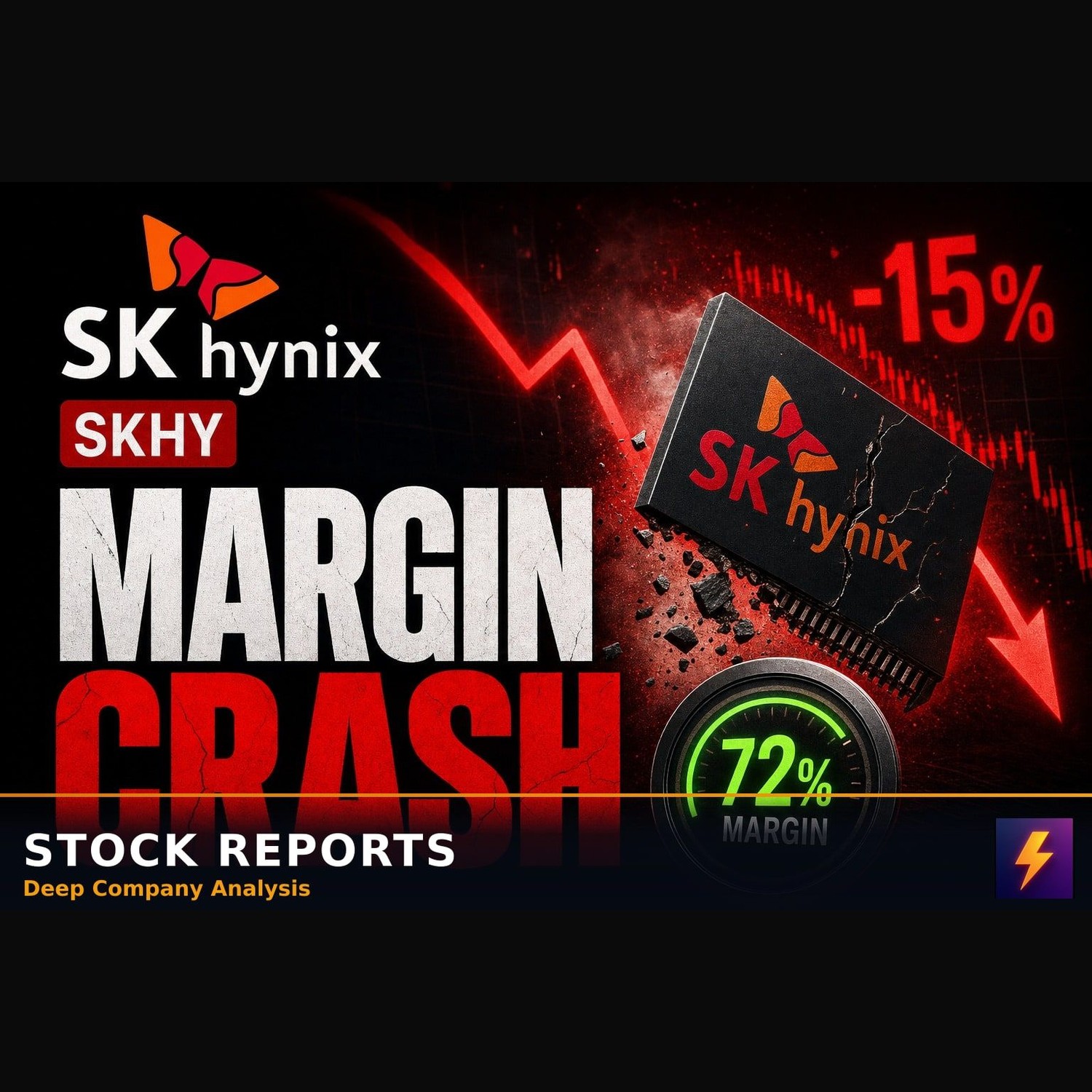 SK Hynix Crashed 15% Despite Record 72% Margins