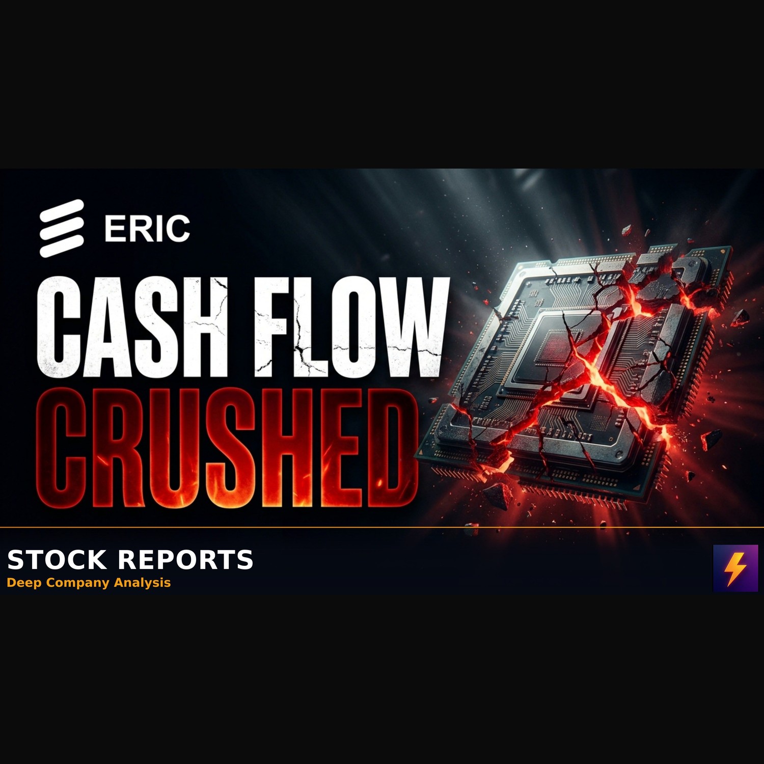 Ericsson Cash Flow Drops 85% on AI Chip Price Spike
