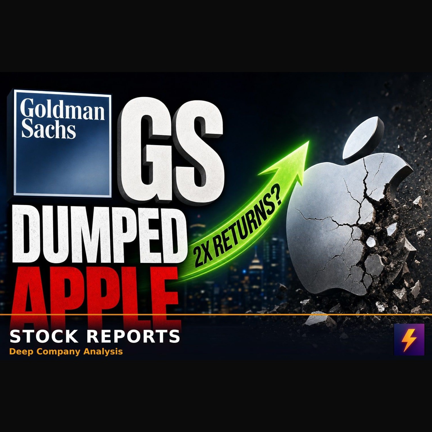 Why Goldman Sachs dumped Apple to double its returns