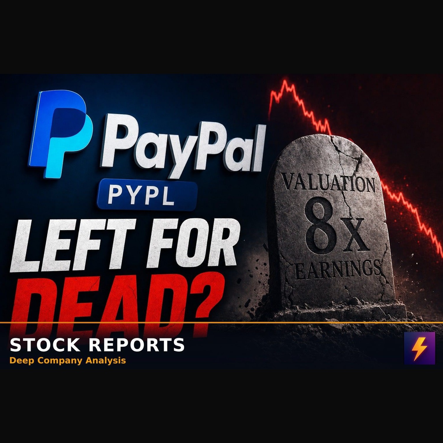 Wall Street Left PYPL at 8x Earnings for Dead episode artwork
