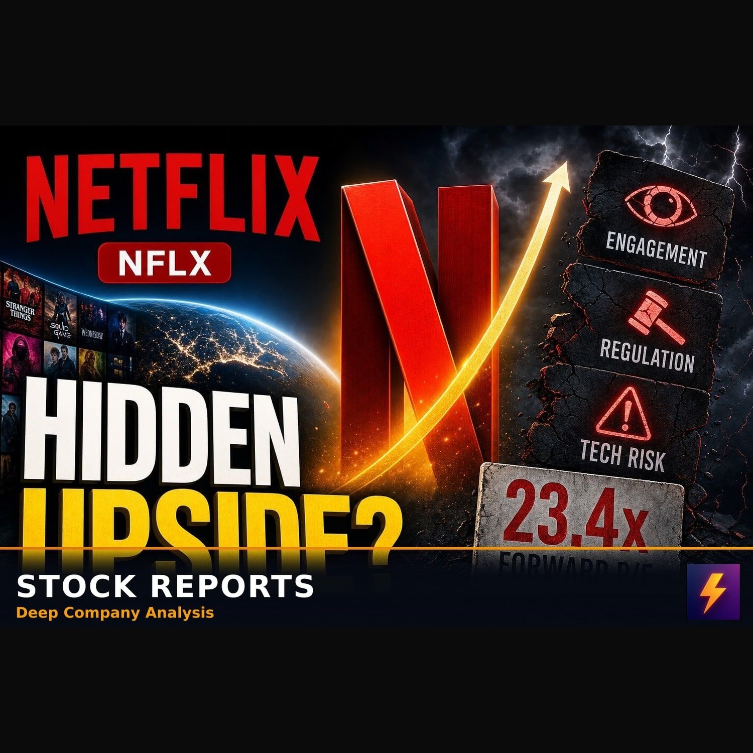 Why the NFLX selloff ignores a 12 billion cash engine episode artwork