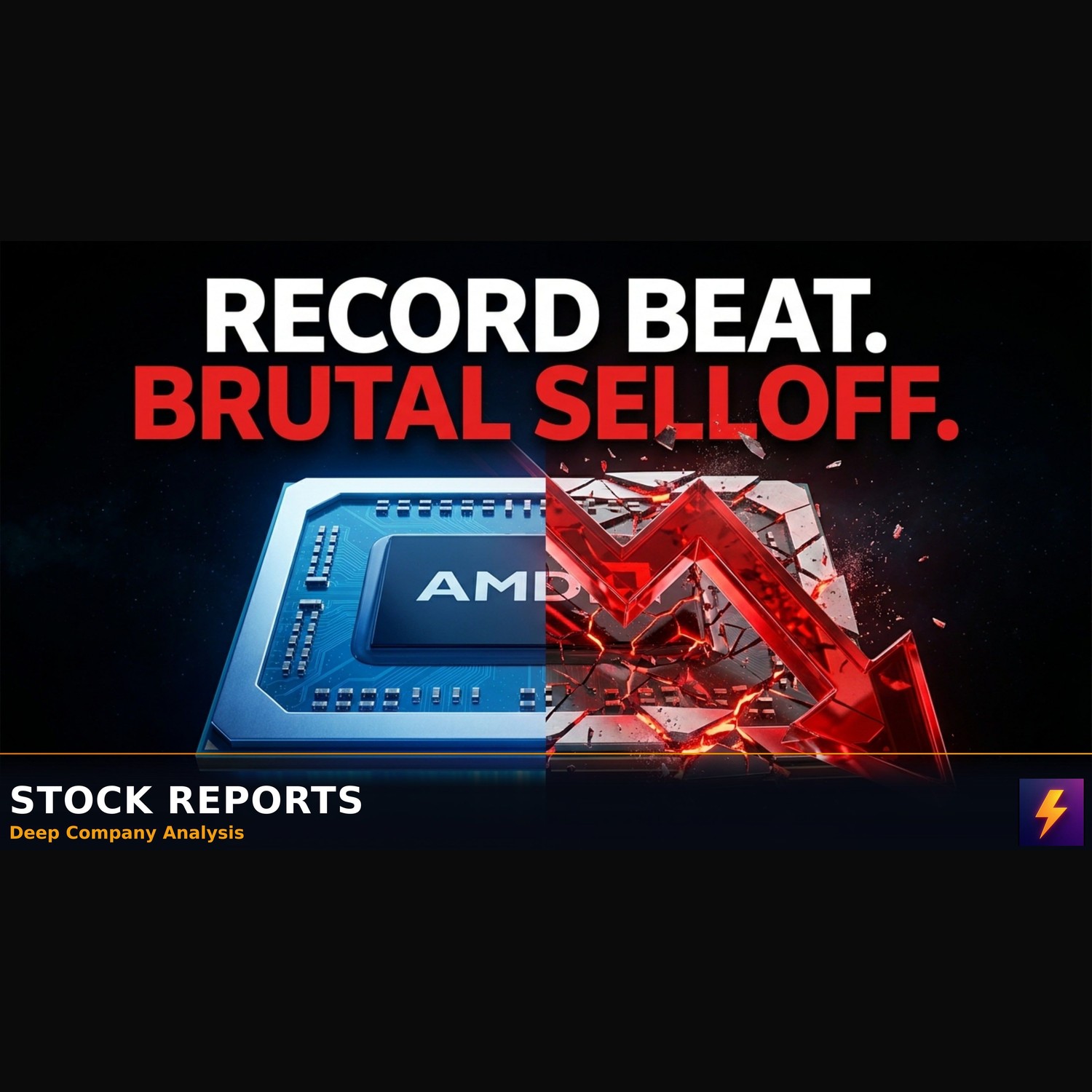 Why Wall Street Sold the Record AMD Earnings Beat
