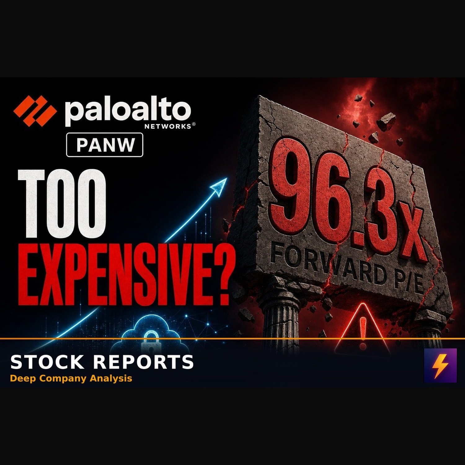 PANW is a brilliant cash machine with 38% downside