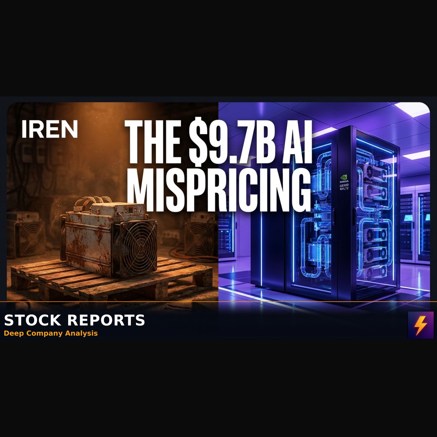 IREN: The $9.7B AI Pivot Priced Like a Bitcoin Miner episode artwork
