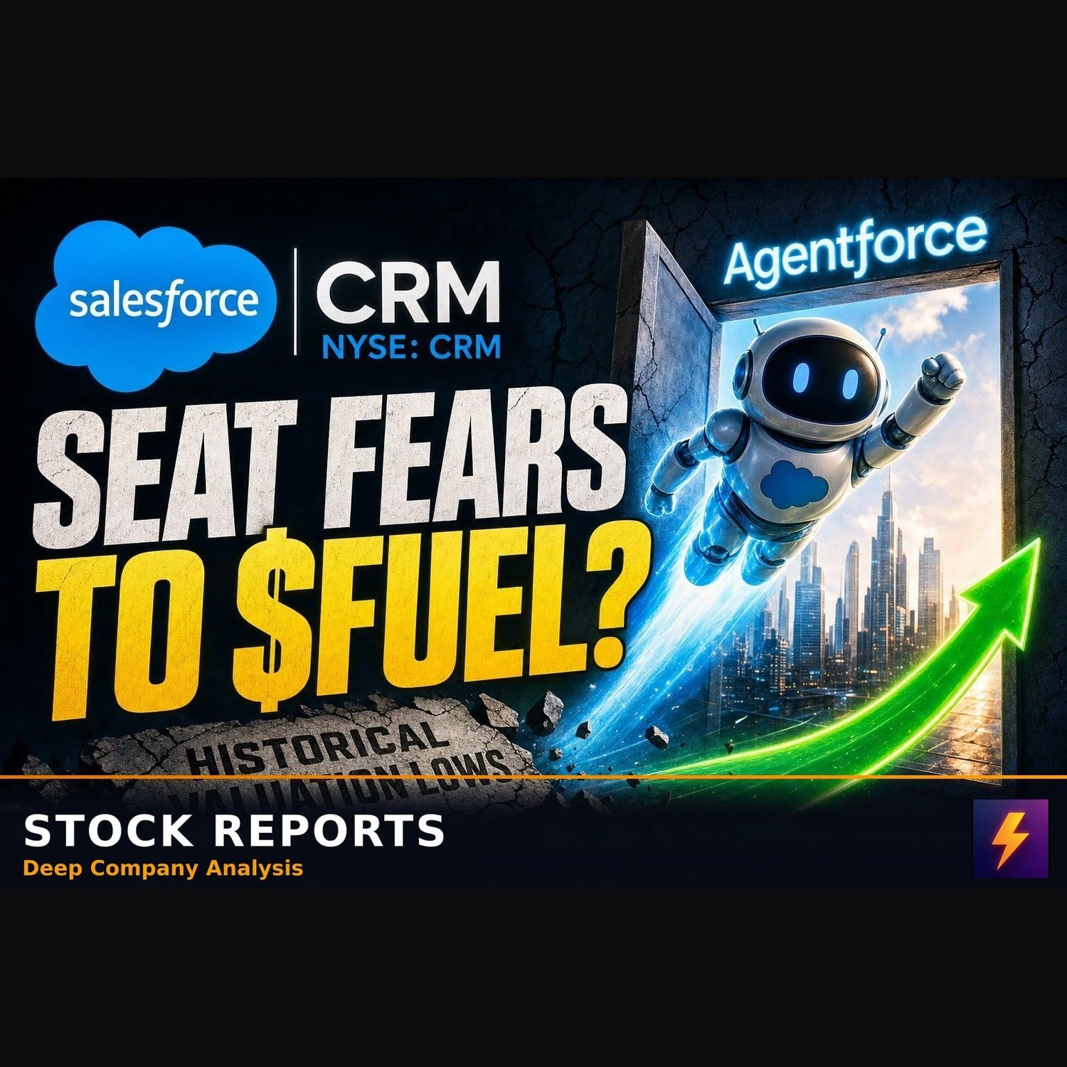 Why Salesforce CRM Is Priced for the Wrong AI Risk
