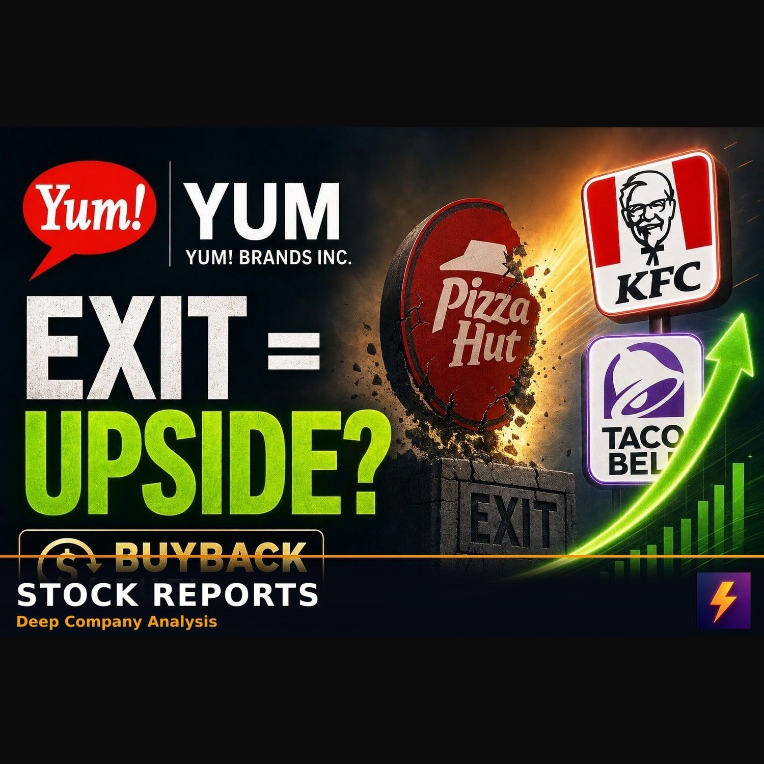 YUM $2.7B Pizza Hut exit triggers $4B buyback
