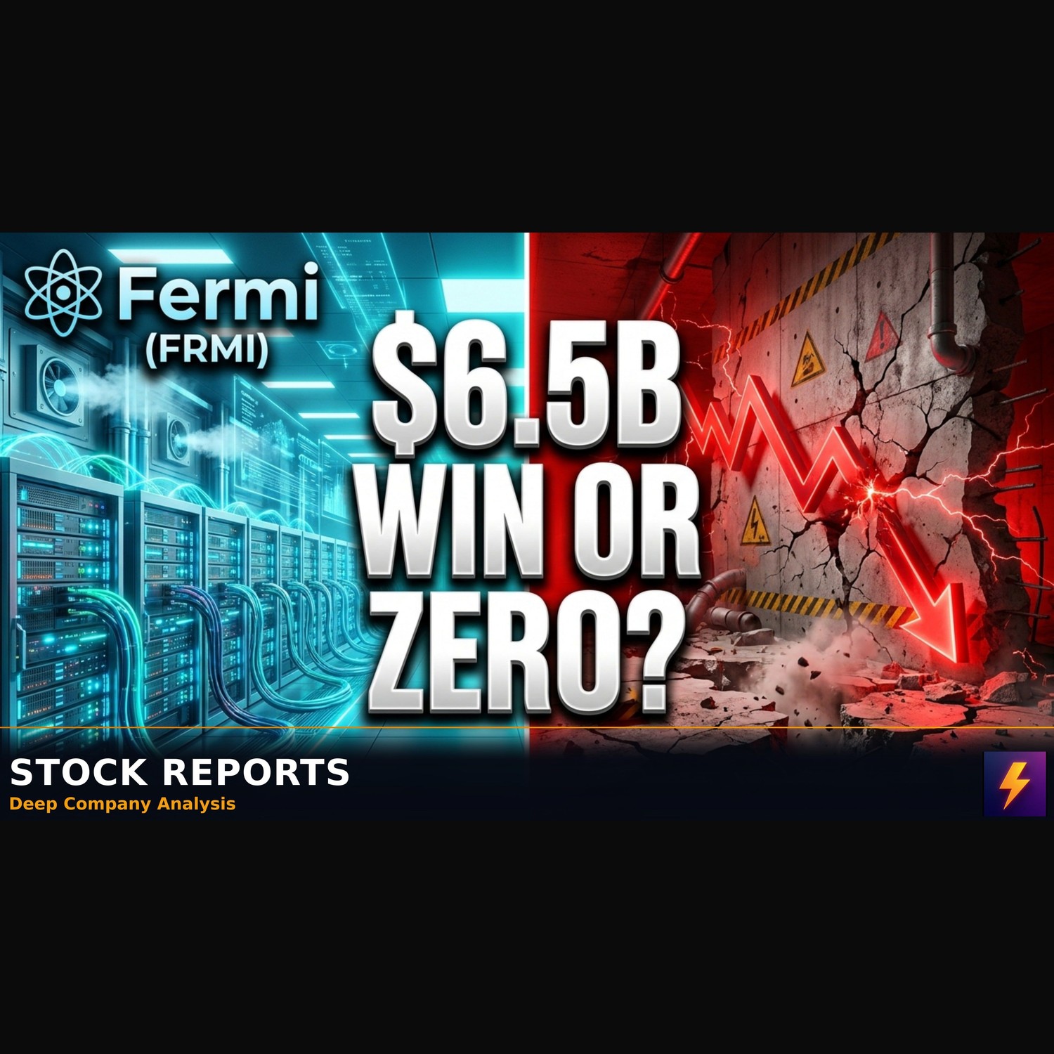 Fermi FRMI: $6.5B AI Backlog vs 88% Stock Collapse